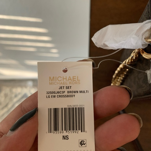 New🥰 Mk Jet set east west clear crossbody - Picture 5 of 6